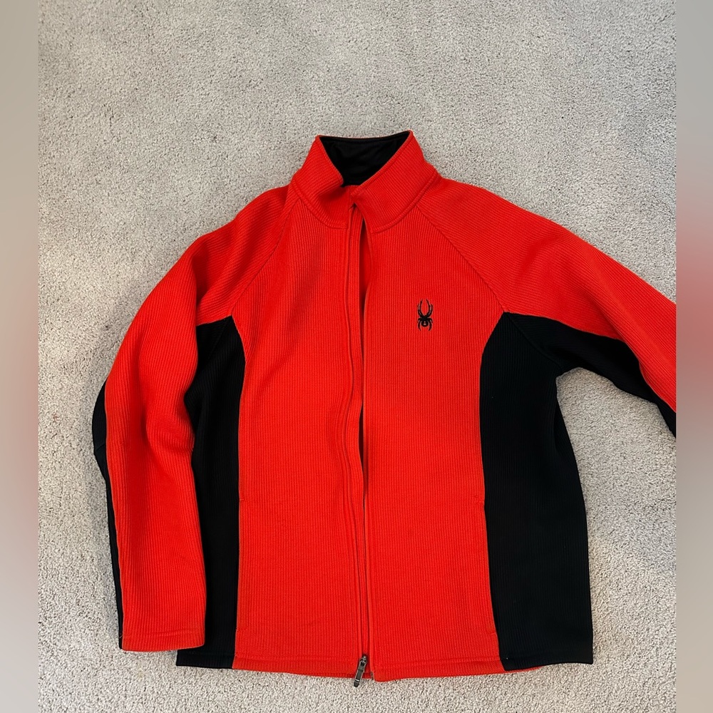 Spyder Core Jacket Black and Red Men’s Large